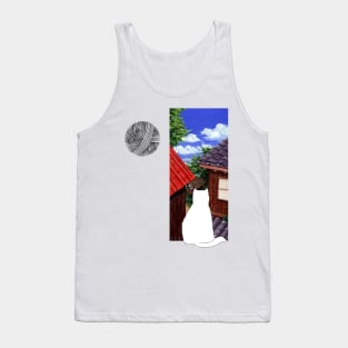 Cat in the window Tank Top